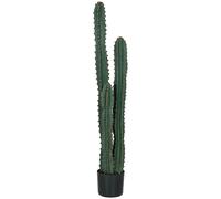 Outsunny Cactus Artificiel Déco Réaliste Intérieur/Extérieur Hauteur 120cm Vert Aosom France