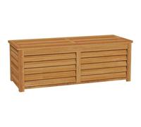 Outsunny Coffre de Rangement Extérieur Jardin Bois 176L 130L x 50l x 45H cm | Avec Poignée