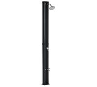 Outsunny - Douche solaire extérieure - PVC - 17.5x14.5x 216cm - Noir