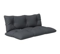 Outsunny Ensemble de 2 coussins d'extšŠrieur pour banquette canapšŠ 1 coussin d'assise et 1 coussins de dossier polyester gris