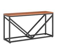 Outsunny Étagère à bûches 2-en-1 pour intérieur 98 x 28 x 50 cm étagère surélevée pour bûches avec tablette cloison table d'appoint
