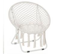 Outsunny - fauteuil design - Coton - 77x64x74cm - Beige