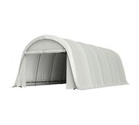 Outsunny Garage voiture Tente Garage Extérieur UV50+ Châssis Galvanisé 3,6x7,2 m Crème