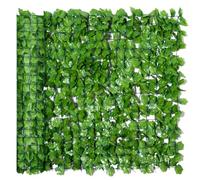 Outsunny Haie Artificielle Brise-vue Décorative Vert 300 x 1 x 100 cm