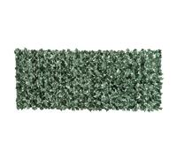 Outsunny Haie Artificielle Brise-Vue décoration Rouleau 2,4L x 1H m Feuillage réaliste Anti-UV Vert