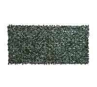 Outsunny Haie Artificielle Brise-Vue décoration Rouleau 3L x 1,5H m Feuillage réaliste Anti-UV Vert