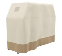 Outsunny Housse BBQ pour Gril à gaz rectangulaire 152 x 66 x 115 cm Beige | Tissu Oxford 300D, housse de barbecue, imperméable, protection UV, résistant à la déchirure, fermetures anti-vent