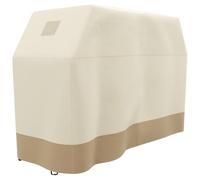 Outsunny Housse BBQ pour Gril à gaz rectangulaire 188 x 71 x 125 cm Beige | Tissu Oxford 300D, housse de barbecue, imperméable, protection UV, résistant à la déchirure, fermetures anti-vent
