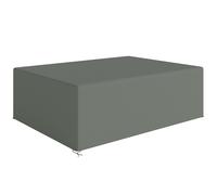 Outsunny Housse de meubles de jardin, housse salon de jardin imperméables coupe-vent et anti-UV, 275 x 205 x 90 cm, gris