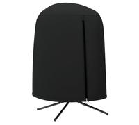 Housse de protection pour fauteuil suspendu - Outsunny - 128x128x190cm - bâche imperméable avec fermeture éclair Tissu Oxford noir