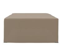 Outsunny Housse de protection pour meubles de jardin, hivernale, imperméable, housse en tissu Oxford 275 x 205 x 90 cm Beige