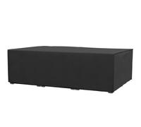 Outsunny Housse salon de jardin bâche housse table de jardin tissu Oxford étanche anti-UV, 222 x 155 x 67 cm, noir