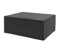 Outsunny Housse salon de jardin extérieure bâche de protection extérieure anti-UV en polyéthylène 235 x 190 x 90 cm noir