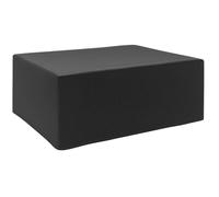 Outsunny Housse Salon de Jardin Extérieure Anti-UV 235 x 190 x 90 cm Noir | Bâche de Protection Extérieure, Polyéthylène de Haute Résistance, Housse Table de Jardin