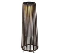 Outsunny - luminaire extérieur - Résine - 21.5x21.5x61cm - Marron