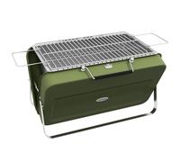 Outsunny Mini barbecue à charbon BBQ portable avec coque de valise barbecue de table pliable pour jardin, camping, pique-nique
