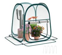 Mini serre de jardin - Outsunny - pop up - en PVC transparent - pour intérieur ou extérieur - pour légume, fleurs - 70 x 70 x 80 cm