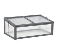 Outsunny Mini Serre, Petite Serre pour le Jardin, avec Plaques PC, Bonne Transmission de la Lumière, 100L x 65l x 40H cm