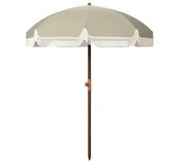 Outsunny - Parasol de plage - Polyester - 190x190x210m - Vert