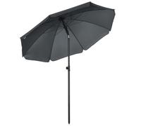 Outsunny - Parasol - Polyester - 180x180x209cm - Gris foncé