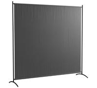 Outsunny Paravent Extérieur à Panneau Unique, Séparateur de Pièce de 180H cm avec Protection UV30+, Gris Foncé