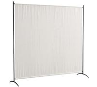Paravent Extérieur - Outsunny - Séparateur de Pièce de 180H cm - Protection UV30+ - Intérieur et Extérieur - Beige