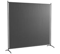 Paravent Extérieur - Outsunny - Séparateur de Pièce de 180H cm - Protection UV30+ - Intérieur et Extérieur - Gris Foncé