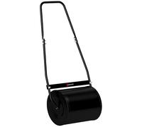 DURHAND Rouleau à Gazon Jardin en Acier avec Poignée Lestage Max. 30 L 47 x 32 x 105 cm Noir aosom france