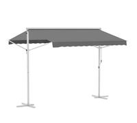 Outsunny - store banne - Acier - 300x295x255cm - Gris