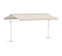 Outsunny - store banne - Acier - 450x340x255cm - Beige
