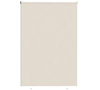 Outsunny Store extérieur enrouleur 2,4 x 1,6 m store occultant vertical brise-vue rétractable imperméable, anti-UV30+, crème