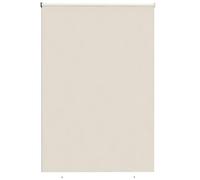 Outsunny Store Extérieur Enrouleur Occultant Vertical 2,4 x 1,6 m Crème
