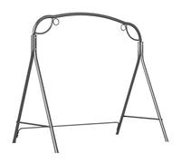 Outsunny Support de balançoire en métal Structure de balançoire robuste avec pieds en forme de A Charge 220 kg pour jardin, parc, patio, véranda, 172 x 126 x 170 cm, bronze