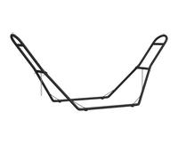 Outsunny Support de Hamac pour 2-3 Personnes, Cadre de Hamac en acier pour Hamacs de 2,75 à 4 m, Capacité de 150 kg, Noir