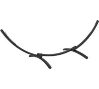 Outsunny Support Pied de hamac Structure Robuste mšŠtal šŠpoxy, longueur 360 cm pour hamacs de 270 š€ 330 cm, gris