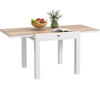Outsunny Table de jardin extensible 80/160 cm en aluminium, table š€ manger de jardin pour 6 personnes rectangulaire, anti-rouille et ršŠsistante aux intempšŠries, pour patio, terrasse, gris