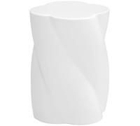Outsunny Tabouret en céramique en forme de spirale 120kg de charge Ø33 x 45 cm
