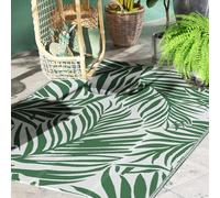 Outsunny Tapis d'extérieur réversible en Plastique 152 x 243 cm, Vert