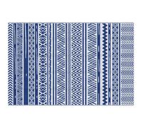 Outsunny Tapis extérieur Style Graphique - Tapis réversible 2 Motifs - dim. 2,74L x 1,82l m - PP Haute densité 310 g/m²