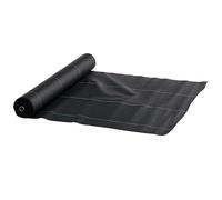 Outsunny Toile de paillage, géotextile de paillage contre les mauvais herbes 100 x 2 m, résistant aux déchirures et conditions climatiques extrêmes, en polypropylène, noir