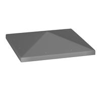 Outsunny Toile de rechange pour pavillon toile de tonnelle trous de drainage protection solaire UPF30+ 3 x 3 m gris foncé
