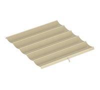 Outsunny Toile de Toit pour pergola tonnelle rétractable de 3 x 3 m - Toile Uniquement 250 x 255 cm Beige
