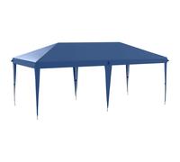 Outsunny Tonnelle de jardin tonnelle pliante pop-up sac inclus acier époxy oxford haute densité 6 x 3 m bleu