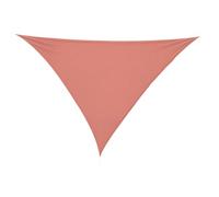 Outsunny Voile d'Ombrage Triangulaire Grande Taille 4x4x4m UV Rouge Rouille