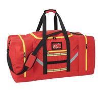 OUUTMEE Sac de sport pompier, grand sac de rangement pour équipement de pompier avec bandoulière, Rouge, 105L
