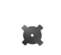Ouverture De Lame De Tondeuse À Gazon en Acier Au Manganèse De 255mm, 25.4mm, Accessoires De Plaque De Coupe De Tondeuse À Gazon À 3/4/8 Dents(4T)