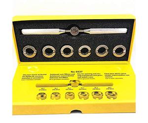 Ouvre 7 pièces Remover Case Gadgets Retour Outil d'horlogerie Kit réparation pour ROLEX
