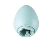 Ouvre-bière en forme d'œuf portable automatique gadget poussoir | Décapsuleur avec couvercle magnétique pour cuisine, bar, maison, voyage, fête, restaurant, camping