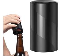 Ouvre-Bière Magnétique Automatique Ouvre-Bouteille Push-Pull Décapsuleur Accessoires De Cuisine Automatique pour Maison, Noir