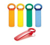 Ouvre-bocal à levier anti-vide, modèle JarKey, poignée ergonomique en ABS, 5 couleurs, vert